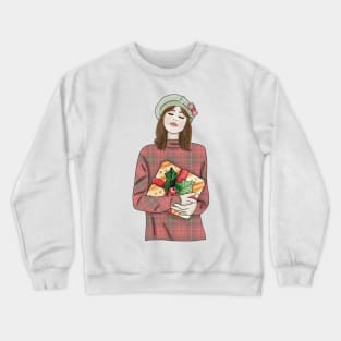 Christmas girl (7) Crewneck Sweatshirt